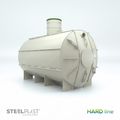 Žumpa - Plastová nádrž NAUTILUS® 9 HARD line - do sucha