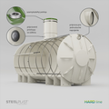 Akumulačná nádrž NAUTILUS® 12 m³ HARD line - do sucha