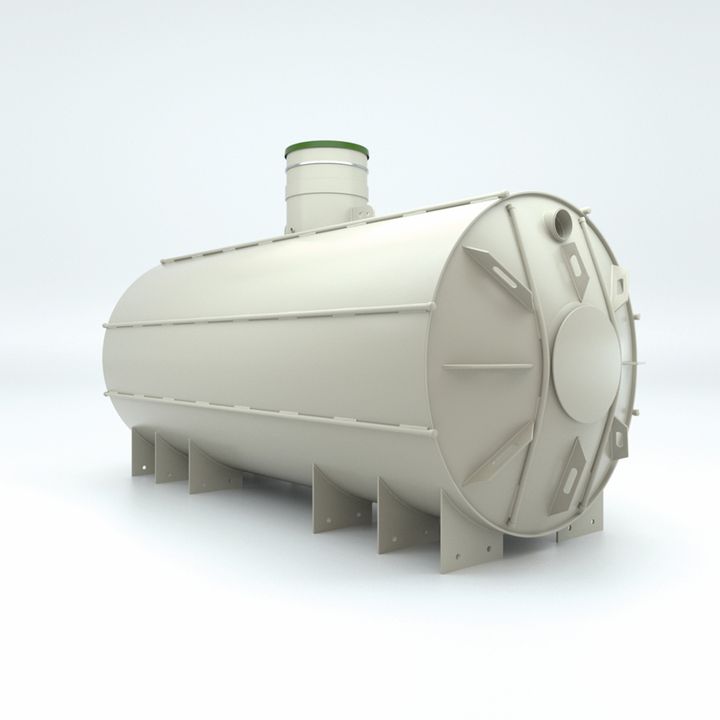 Akumulačná nádrž NAUTILUS® 12 m³ HARD line - do sucha