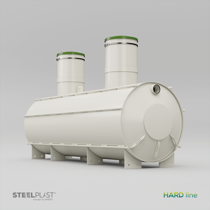 Plastový septik NAUTILUS® 7 m³ HARD line - do sucha